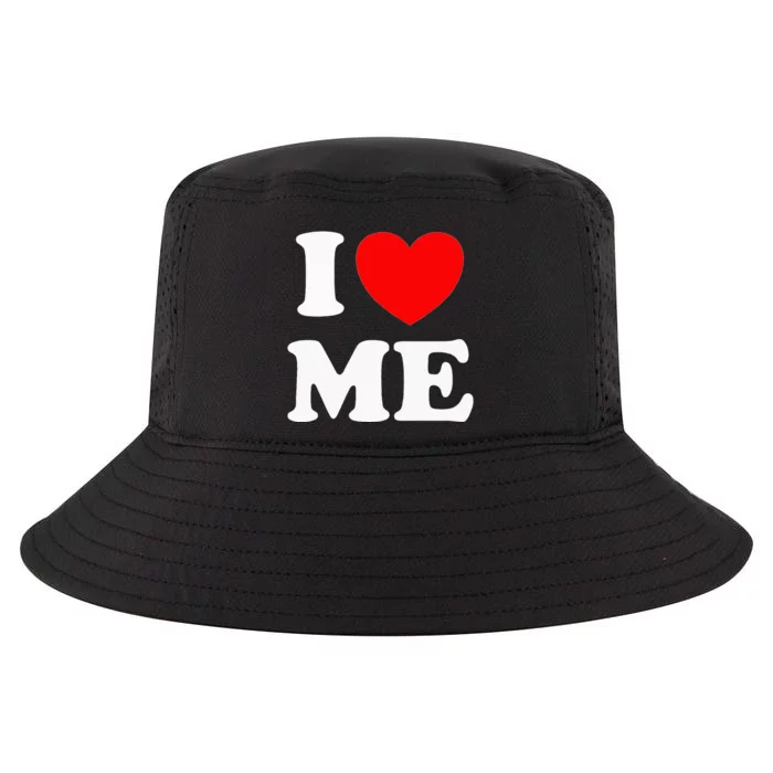 I Love Me I Red Heart Me I Love Me Myself And I Cool Comfort Performance Bucket Hat