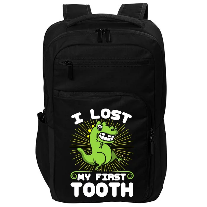 I Lost My First Tooth Tooth Fairy Gift Impact Tech Backpack