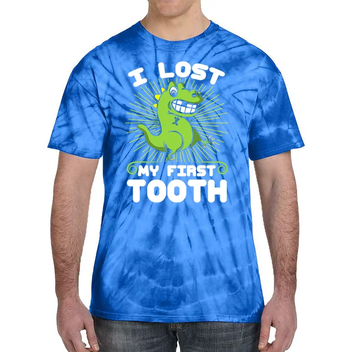 I Lost My First Tooth Tooth Fairy Gift Tie-Dye T-Shirt