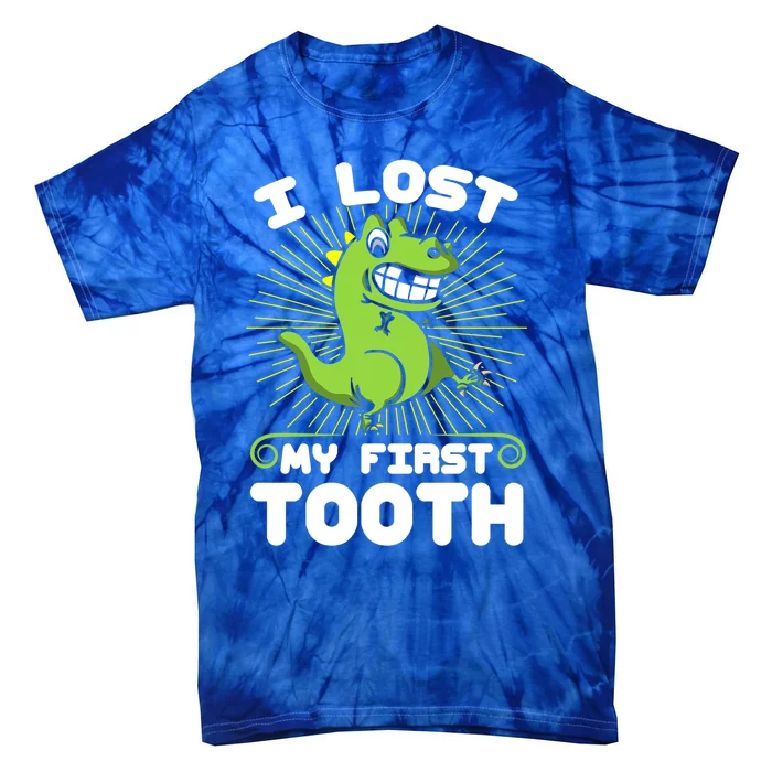 I Lost My First Tooth Tooth Fairy Gift Tie-Dye T-Shirt