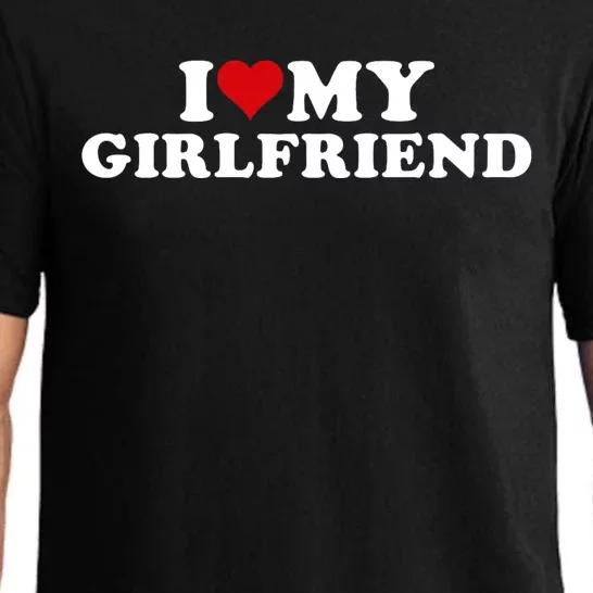 I Love My Hot Girlfriend I Heart My Hot Girlfriend Gf Pajama Set