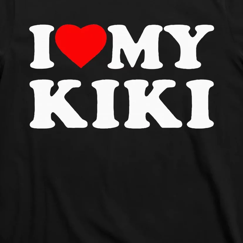 I Love My Kiki Heart Family T-Shirt