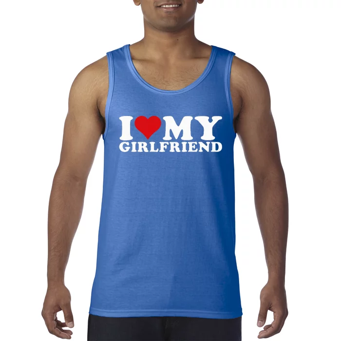 I Love My Girlfriend Gf I Heart My Girlfriend GF Tank Top