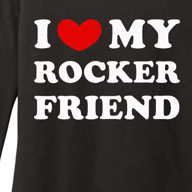 I Love My Rocker Friend I Heart My Rocker Friend Womens CVC Long Sleeve Shirt