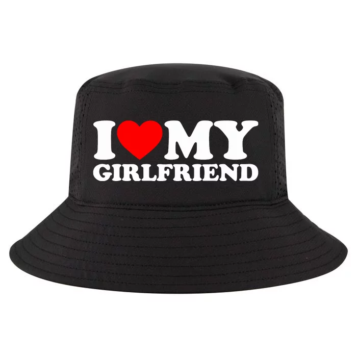 I Love My Girlfriend Cool Comfort Performance Bucket Hat