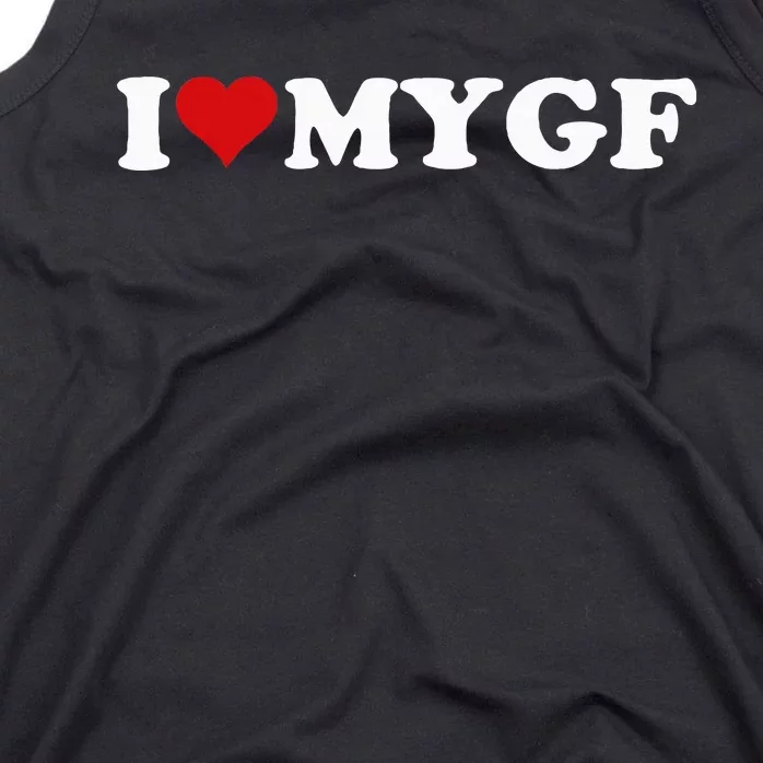 I Love My Hot Girlfriend I Heart My Hot Girlfriend Tank Top