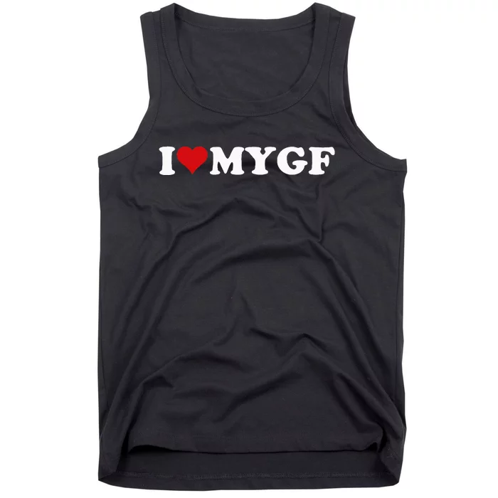 I Love My Hot Girlfriend I Heart My Hot Girlfriend Tank Top