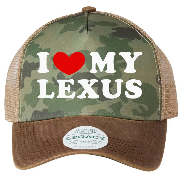 I Love My Lexus Legacy Tie Dye Trucker Hat