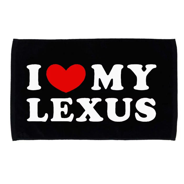 I Love My Lexus Microfiber Hand Towel