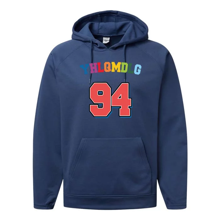 I Love Music 94 Performance Fleece Hoodie