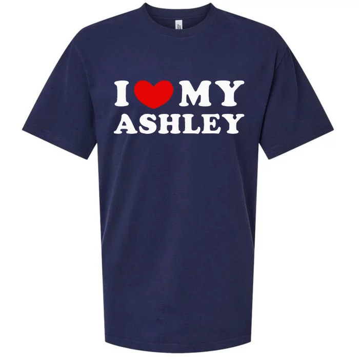 I Love My Ashley Sueded Cloud Jersey T-Shirt