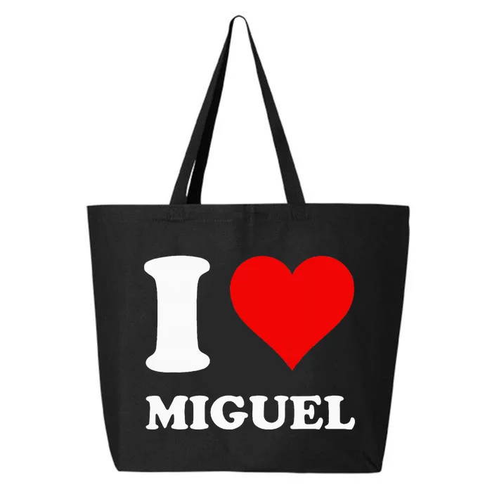 I Love Miguel 25L Jumbo Tote