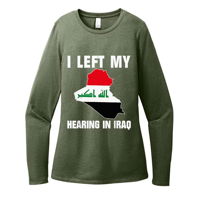 I Left My Hearing In Iraq Womens CVC Long Sleeve Shirt