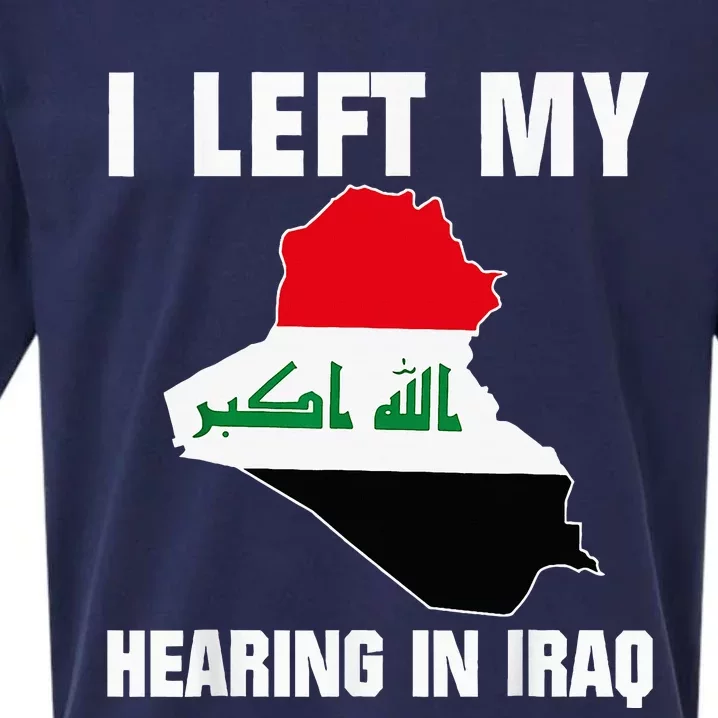 I Left My Hearing In Iraq Sueded Cloud Jersey T-Shirt