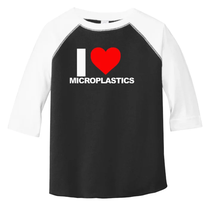 I Love Microplastics Toddler Fine Jersey T-Shirt