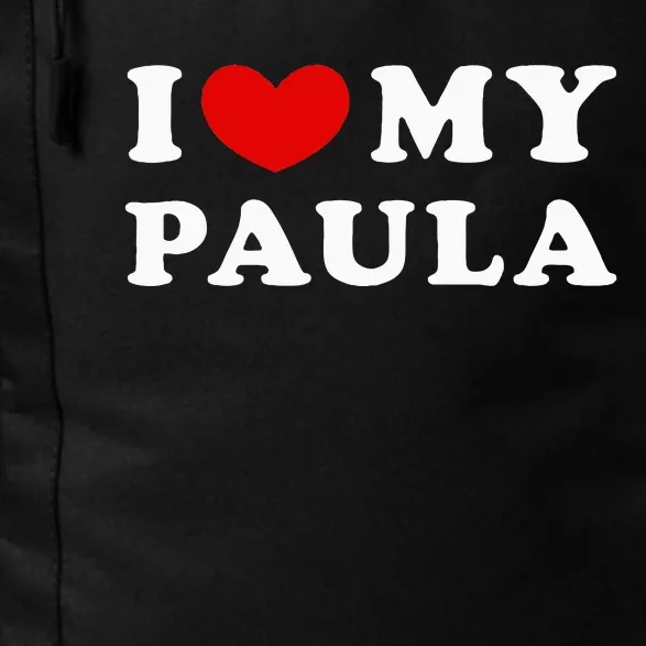 I Love My Paula Daily Commute Backpack