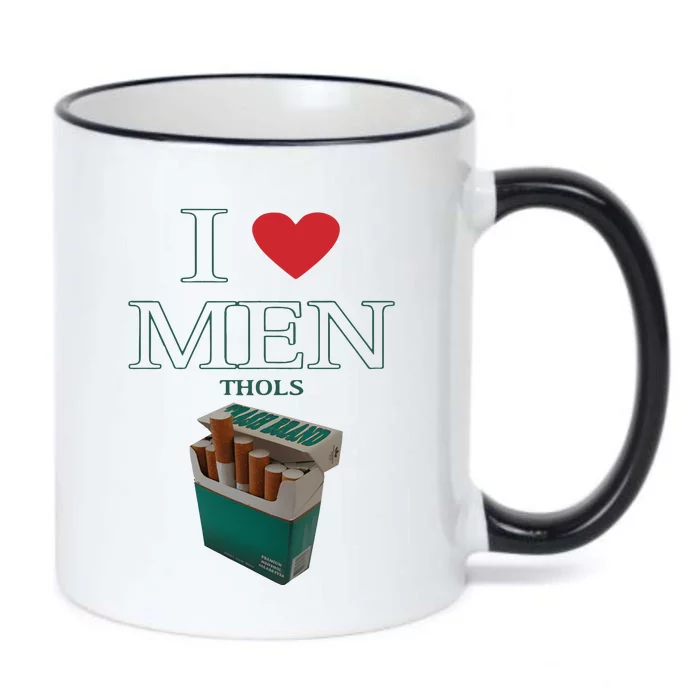 I Love Men Thols Average Smoker Black Color Changing Mug