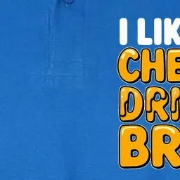 I Like My Cheese Drippy Bruh Pop Culture Softstyle Adult Sport Polo