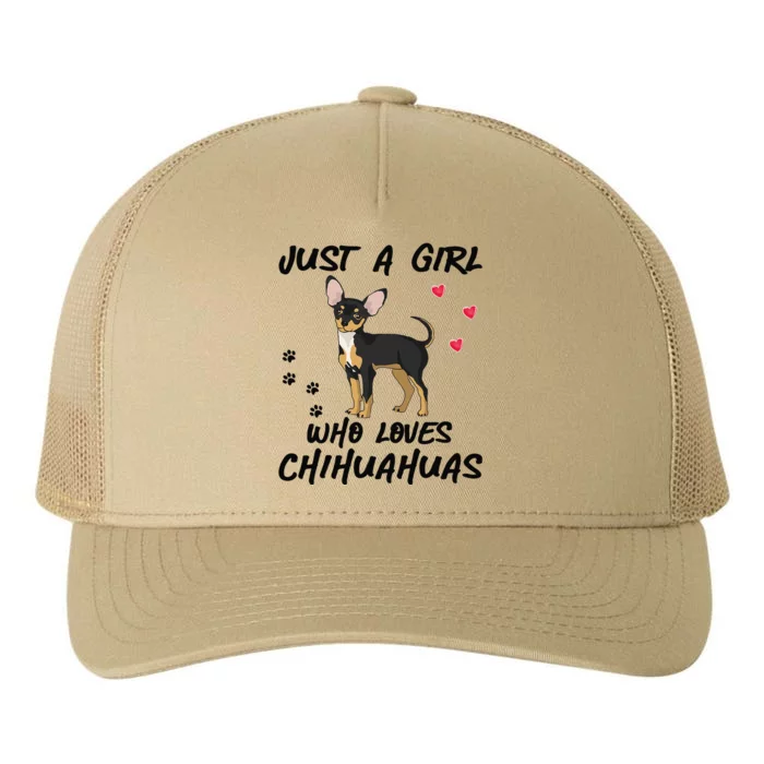 I Love My Chihuahua Lover Giftidea For Chiwawa Moms And Dads Yupoong Adult 5-Panel Trucker Hat