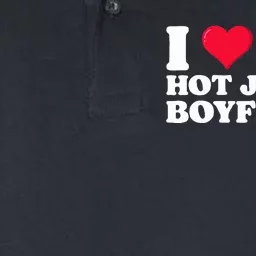 I Love My Hot Jewish Boyfriend I Heart My Hot Jewish Softstyle Adult Sport Polo