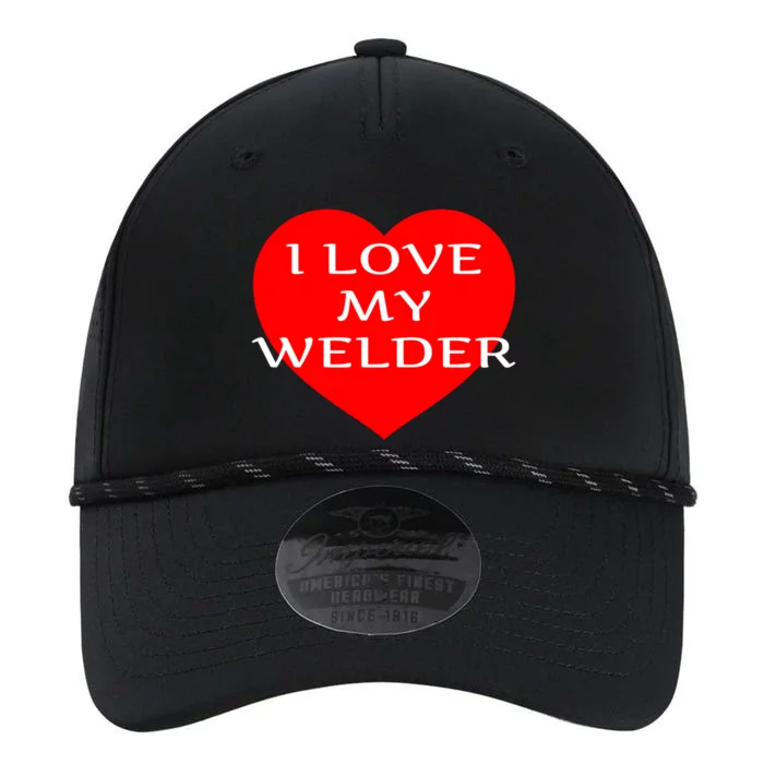 I Love My Welder Friend Wife Fiancee Mom Red Heart Gift Meaningful Gift Performance The Dyno Cap