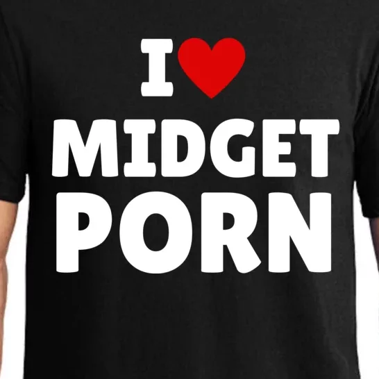 I Love Midget Porn Pajama Set