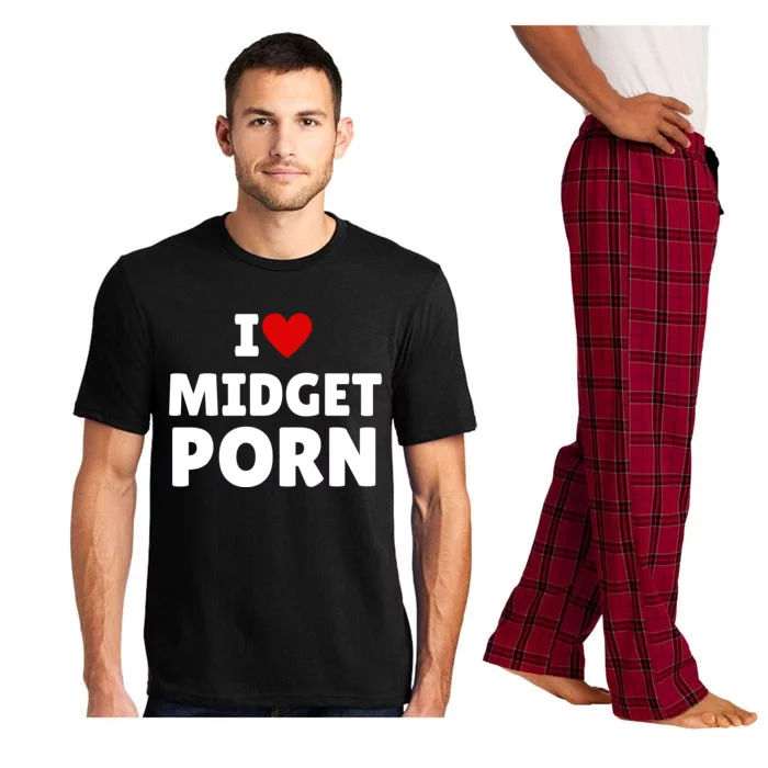 I Love Midget Porn Pajama Set