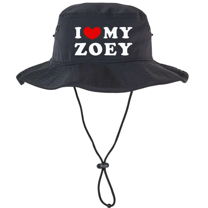 I Love My Zoey Legacy Cool Fit Booney Bucket Hat