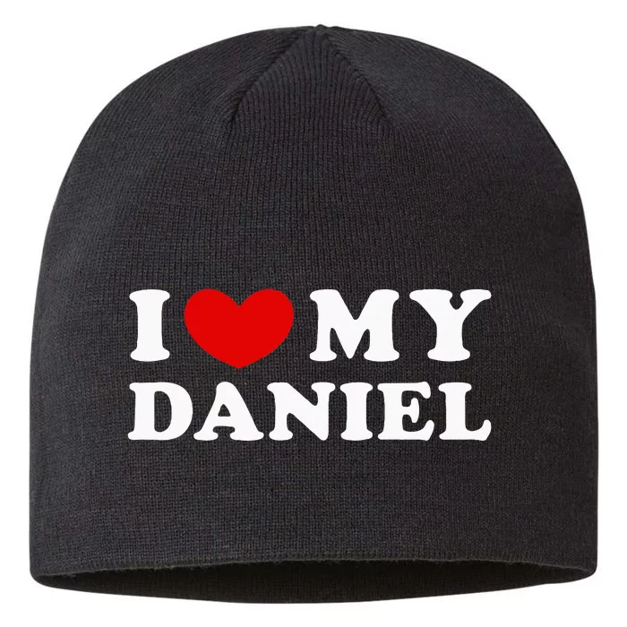 I Love My Daniel 8 1/2in Sustainable Knit Beanie