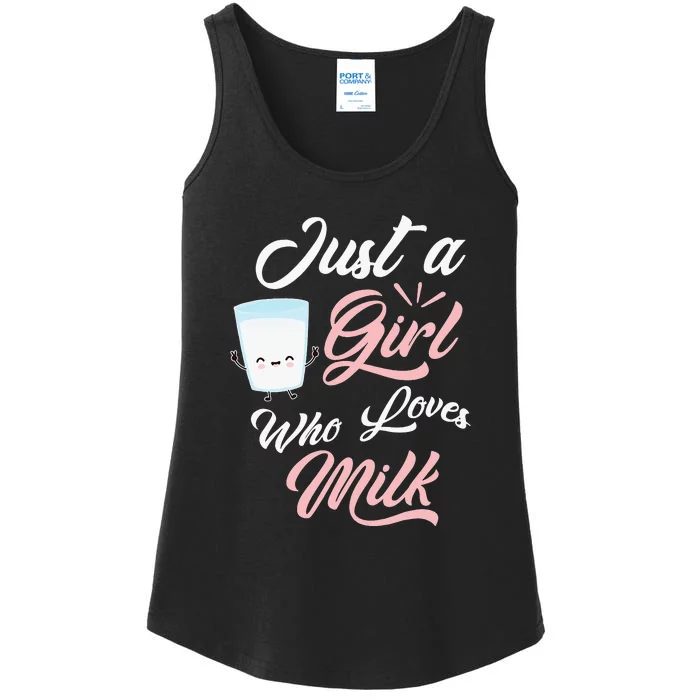 I Love Milkshakes Vanilla Strawberry Chocolate Ladies Essential Tank