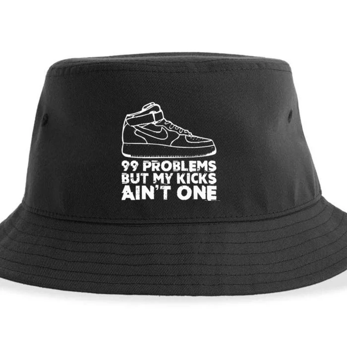 I Love My Kicks Gift For Sneakerhead Sneaker Sustainable Bucket Hat