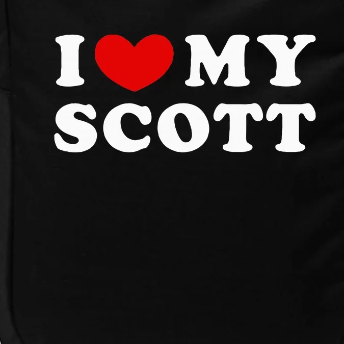 I Love My Scott I Heart My Scott Impact Tech Backpack