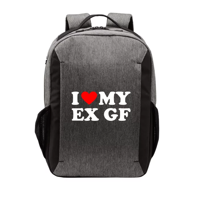 I Love My Ex Girlfriend Funny Gift Vector Backpack