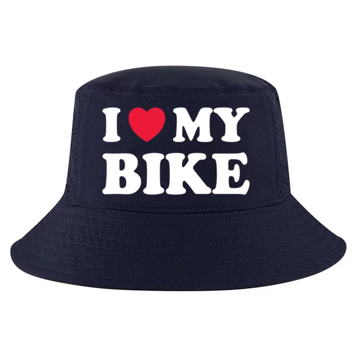 I Love My Bike Cute Gift Cool Comfort Performance Bucket Hat