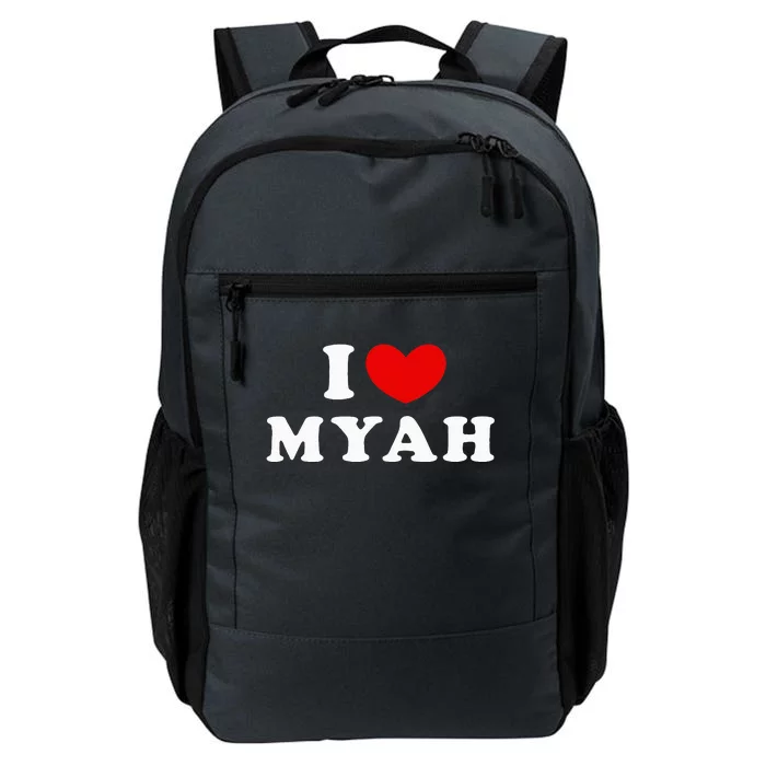 I Love Myah I Heart Myah Daily Commute Backpack