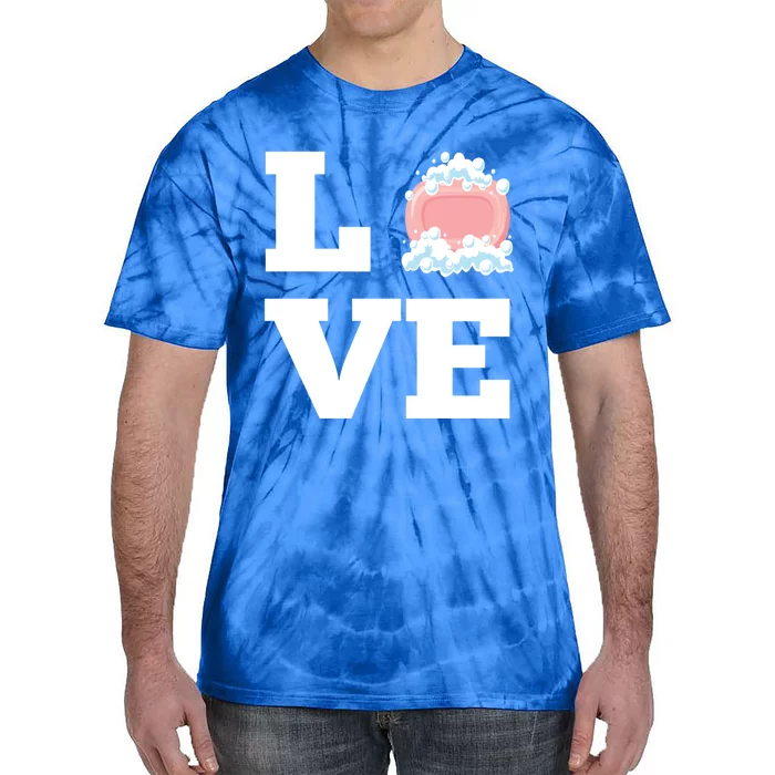 I Love Making Soap Handmade Soap Maker Gift Tie-Dye T-Shirt