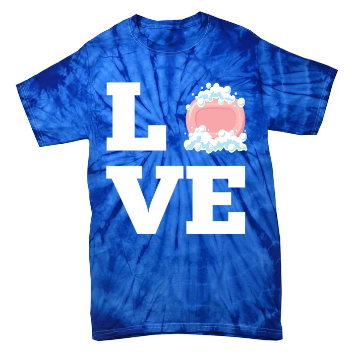 I Love Making Soap Handmade Soap Maker Gift Tie-Dye T-Shirt