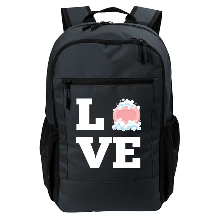 I Love Making Soap Handmade Soap Maker Gift Daily Commute Backpack