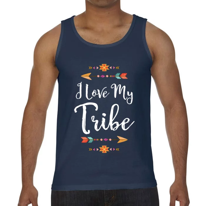 I Love My Tribe Sweet Teacher Appreciation Gift Comfort Colors® Tank Top