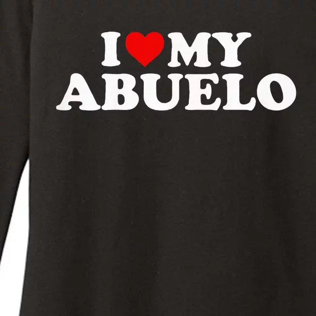 I Love My Abuelo Womens CVC Long Sleeve Shirt