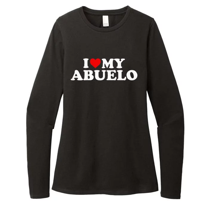 I Love My Abuelo Womens CVC Long Sleeve Shirt