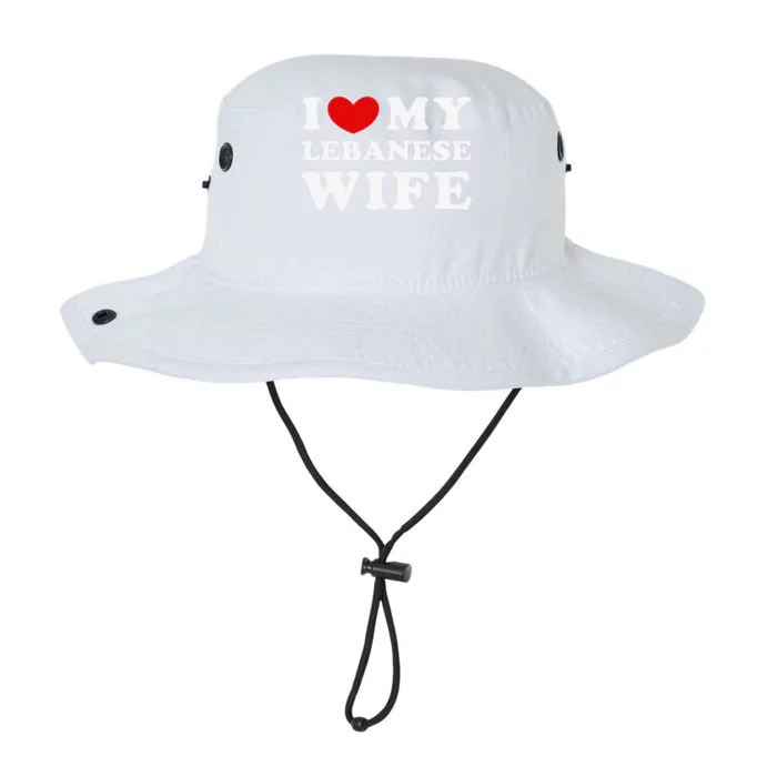 I Love My Lebanese Wife, I Heart My Lebanese Wife Legacy Cool Fit Booney Bucket Hat