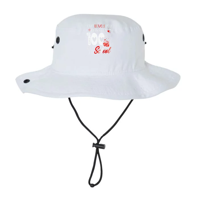 I've loved My Class For 100 Days Of School Teacher Valentine Legacy Cool Fit Booney Bucket Hat