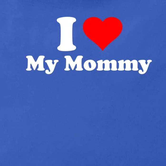 I Love My Mommy Mothers Day Gift Zip Tote Bag