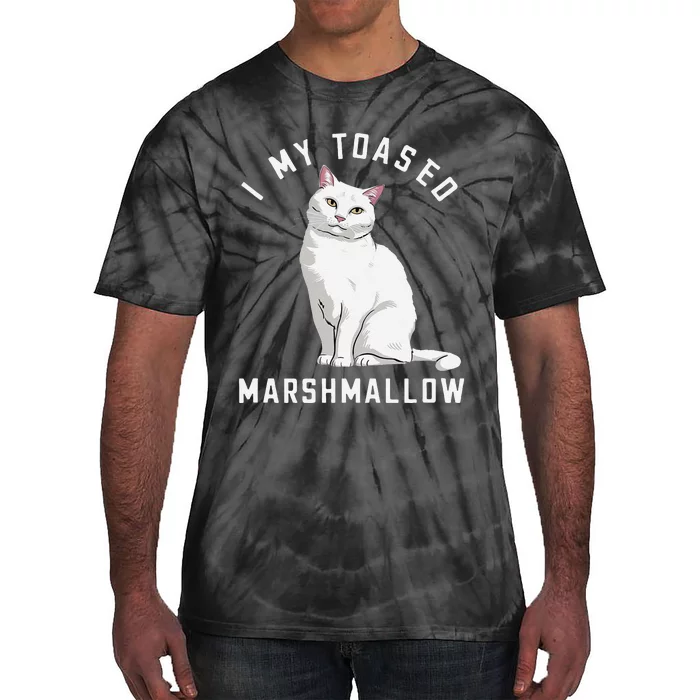 I Love My Toasted Marshmallow Flame Point Siamese Cat (1) Tie-Dye T-Shirt