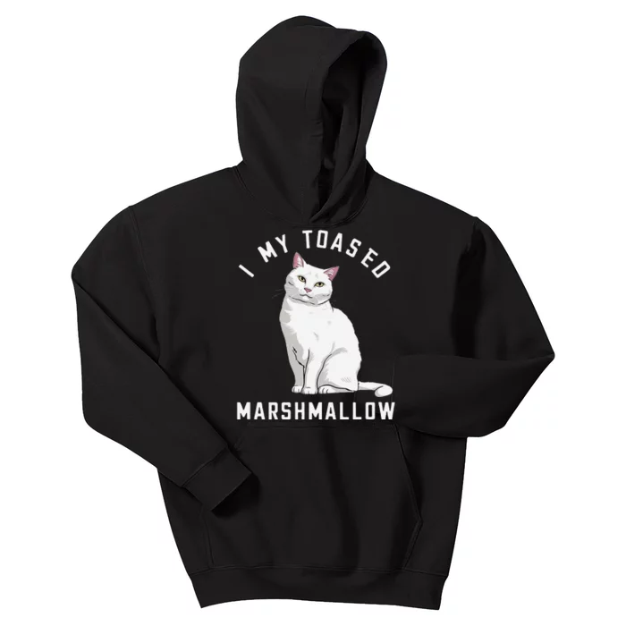 I Love My Toasted Marshmallow Flame Point Siamese Cat (1) Kids Hoodie