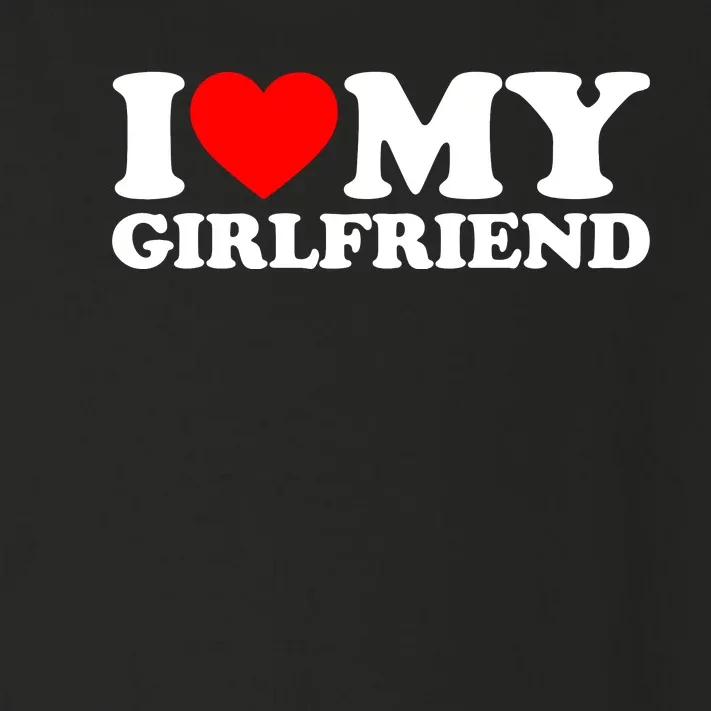 I Love My Girlfriend Shirt I Heart My Girlfriend Shirt GF Toddler Long Sleeve Shirt