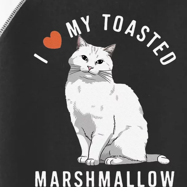 I Love My Toasted Marshmallow Flame Point Siamese Cat Toddler Fine Jersey T-Shirt