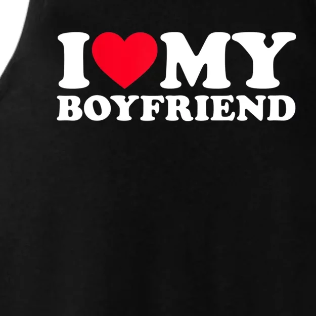 I Love My Friend Gift I Heart My Friend Gift Bf Cute Gift Ladies Tri-Blend Wicking Tank