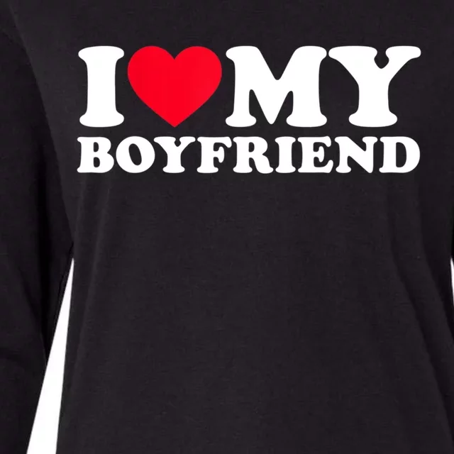 I Love My Friend Gift I Heart My Friend Gift Bf Cute Gift Womens Cotton Relaxed Long Sleeve T-Shirt